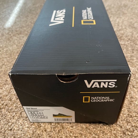 NWT VANS Limited National Geographic Old Skool Collab NEW M-8.5/W-10 - Picture 6 of 9